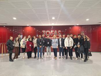 Tofaş Türk Otomobil Fabrikası A.Ş.'ne Teknik Gezi Düzenlendi