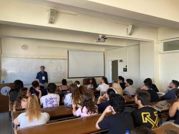 Çelebi Bandırma Limanı Operasyon Müdürü Erhan Bambal Öğrencilerle Buluştu
